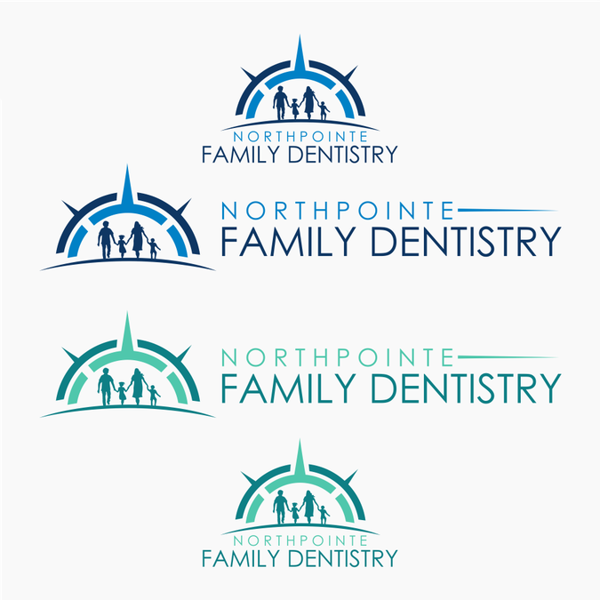 Create a modern logo for a new dental office. Logo will be.