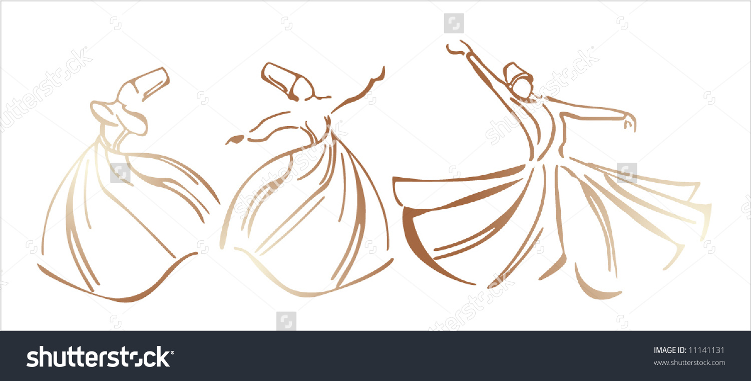 Whirling Dervish Stock Vector 11141131.