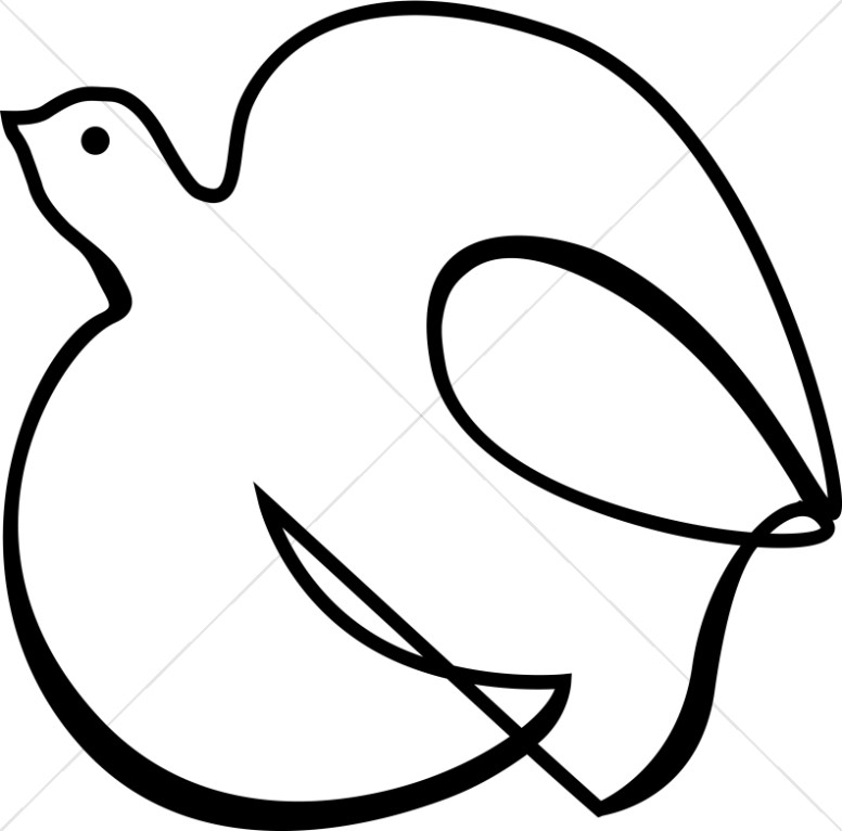 Dove Clipart, Art, Dove Graphic, Dove Image.