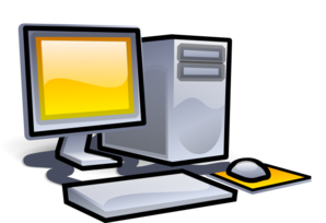 Desktop Clipart Image.