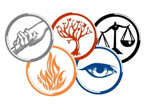 Divergent Clip Art.