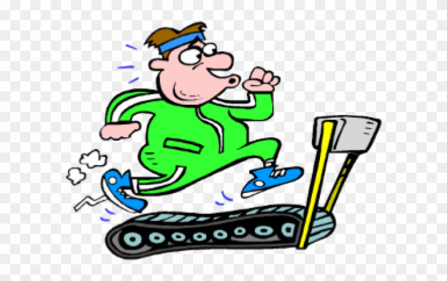 Treadmill Clipart Different Exercise.