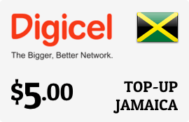 Digicel Jamaica $5 Top.