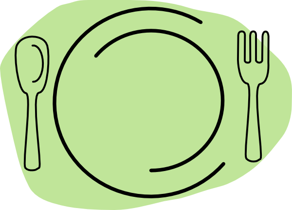 46+ Dinner Plate Clipart.