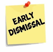 Early Dismissal From School Clipart.