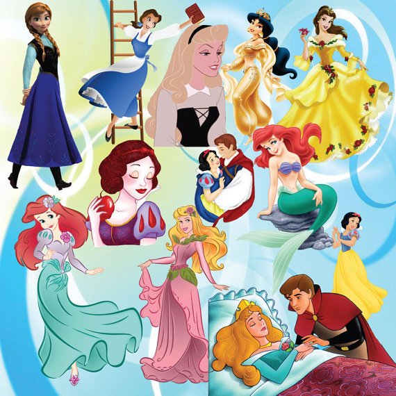 Disney Princess Clipart.