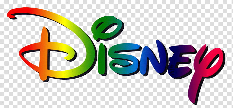 DISNEY LOGO MULTICOLOR, Disney logo transparent background.