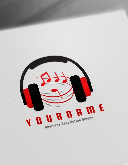 Music Logo Design Online Create a Logo D.J logos.