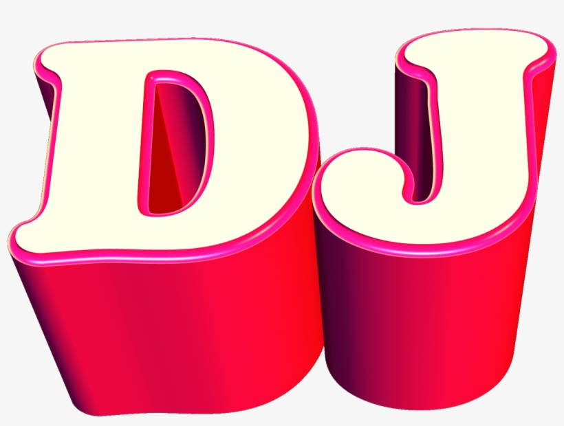 Dj Logo 3d Png PNG Image.