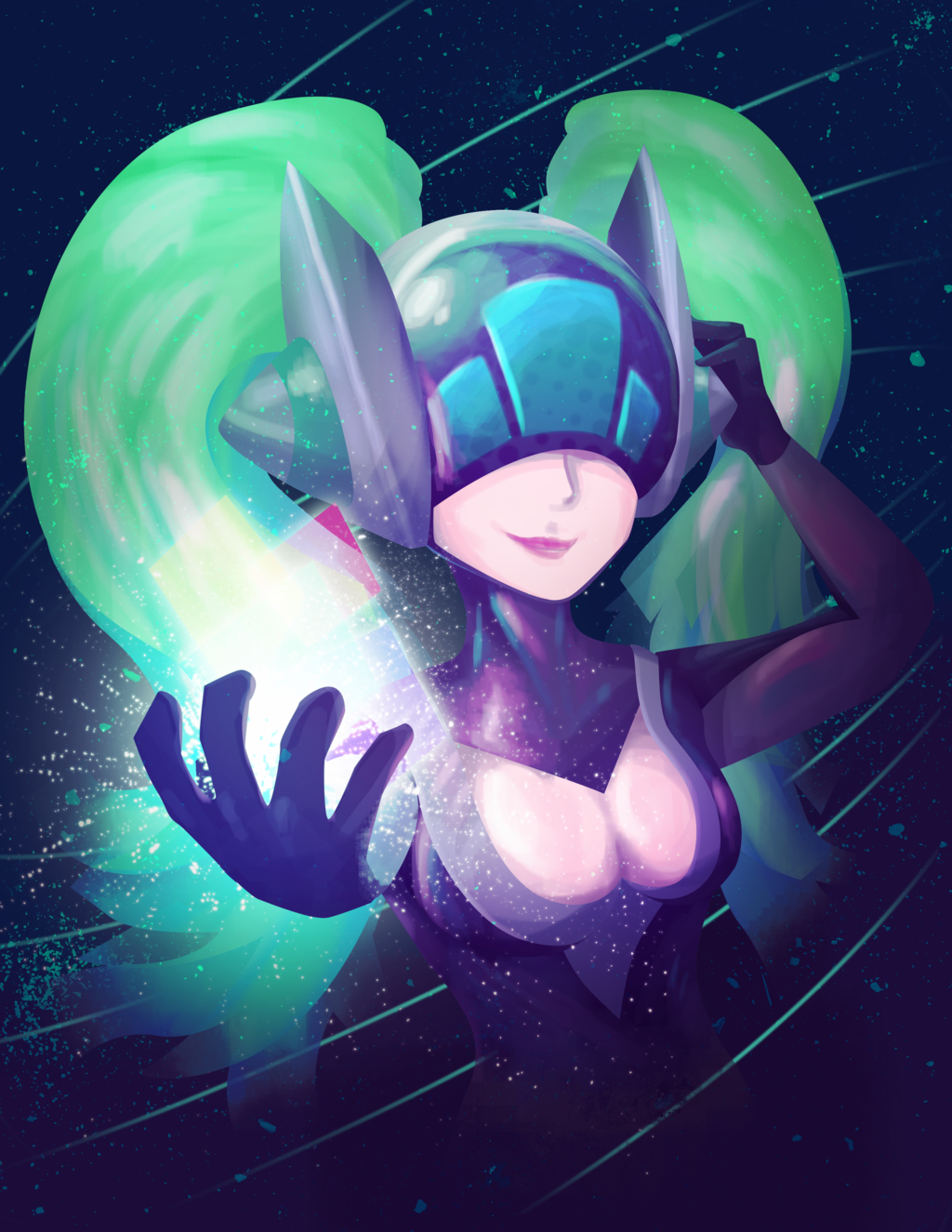 DJ Sona by Ravenide on DeviantArt.