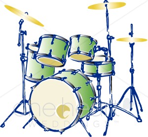 Drum Set Clipart Free.