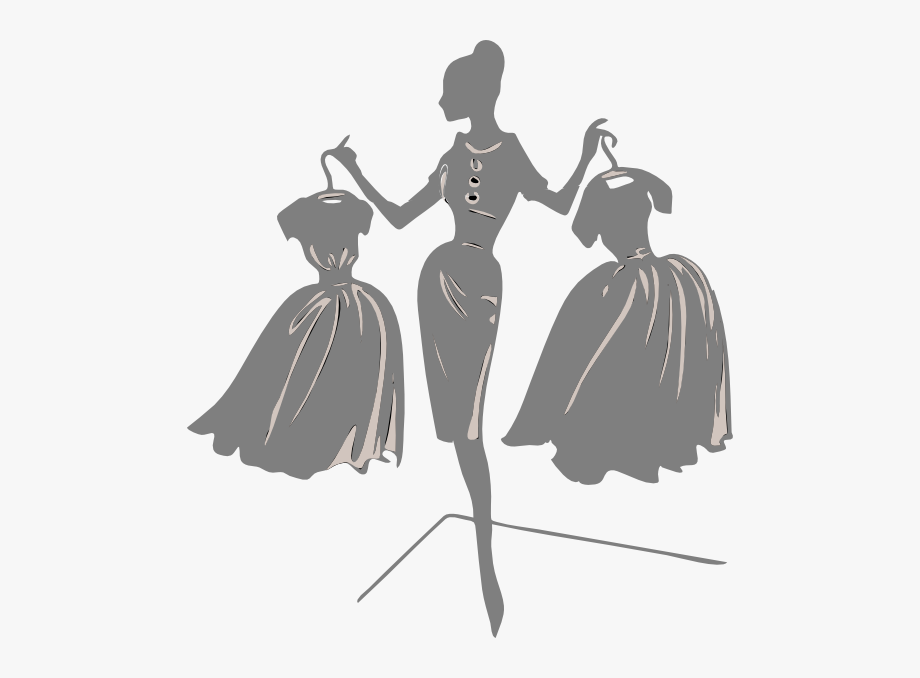 Gown Clipart Dress Form.