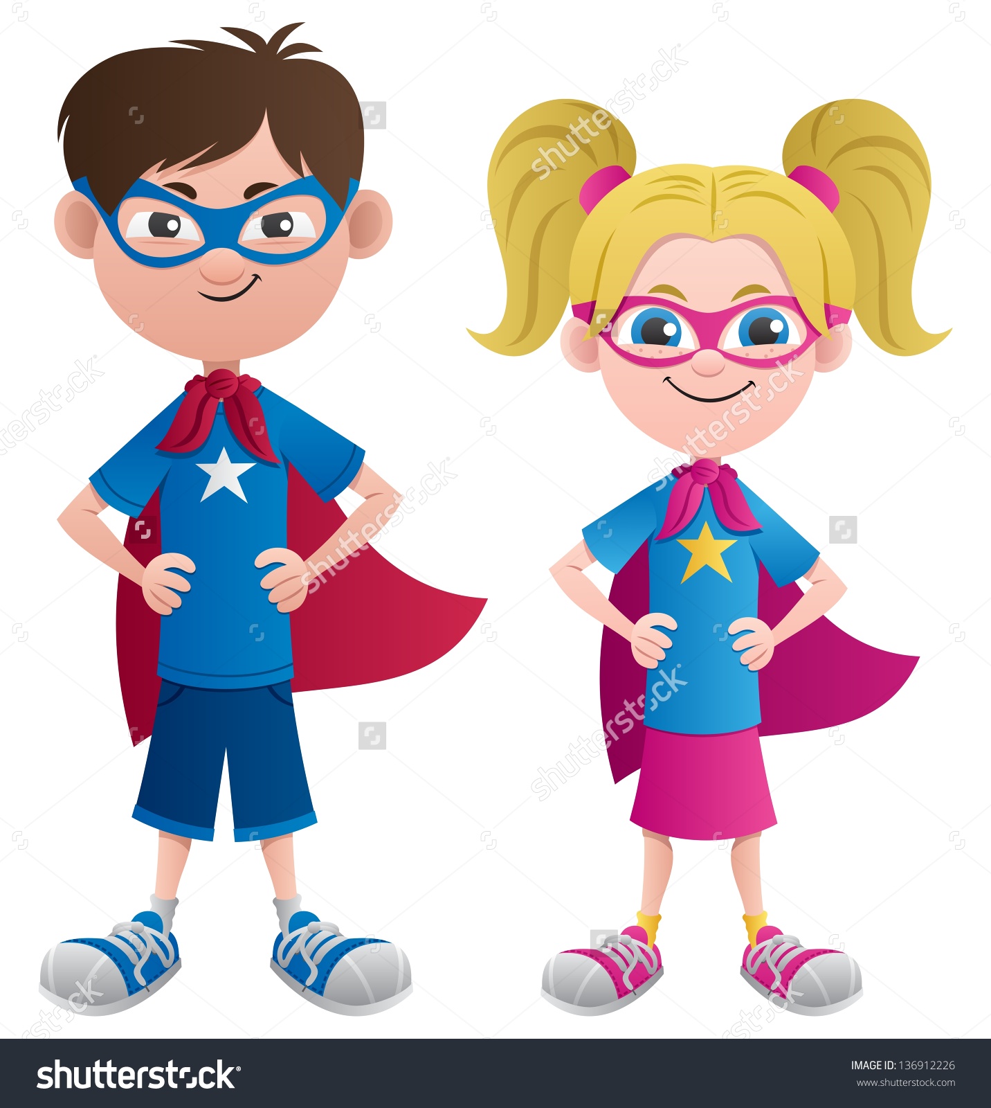 Kids dressing up clipart.