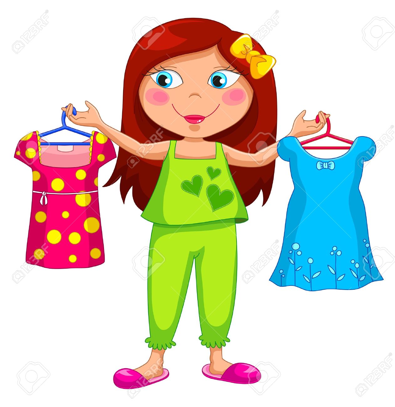 Dress up clothes clipart.