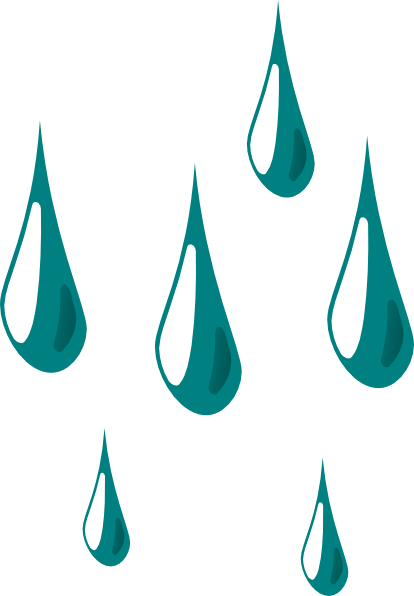 Rain Drop Clipart Black And White.