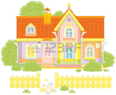 445 Private Dwelling Stock Vector Illustration And Royalty Free.