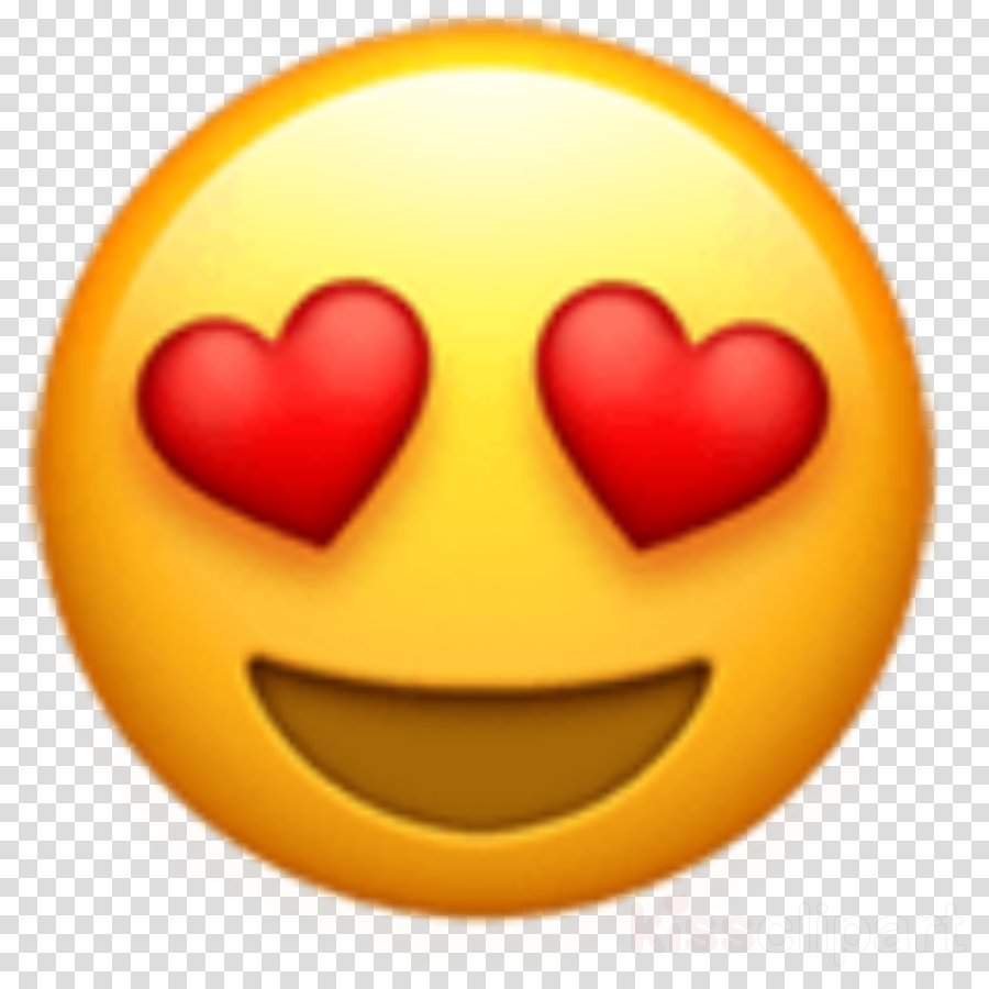 Iphone Emoji Heart clipart.