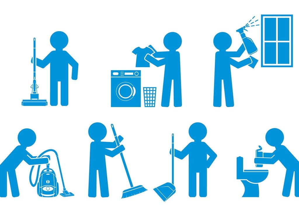 Domestic Help Clip Art.