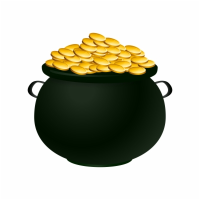 pots of gold , Free clipart download.