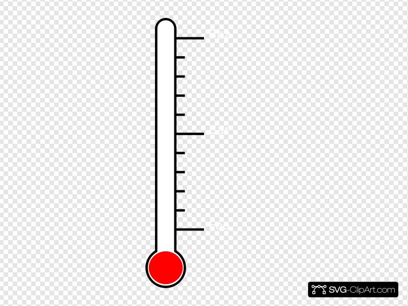 Blank Thermometer Clip art, Icon and SVG.