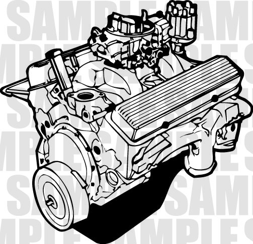 Engine Clip Art.