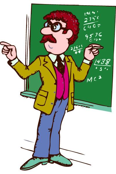 English Teacher Clipart Female.