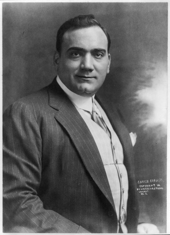 Enrico Caruso was an Italian operatic tenor. He sang to great.