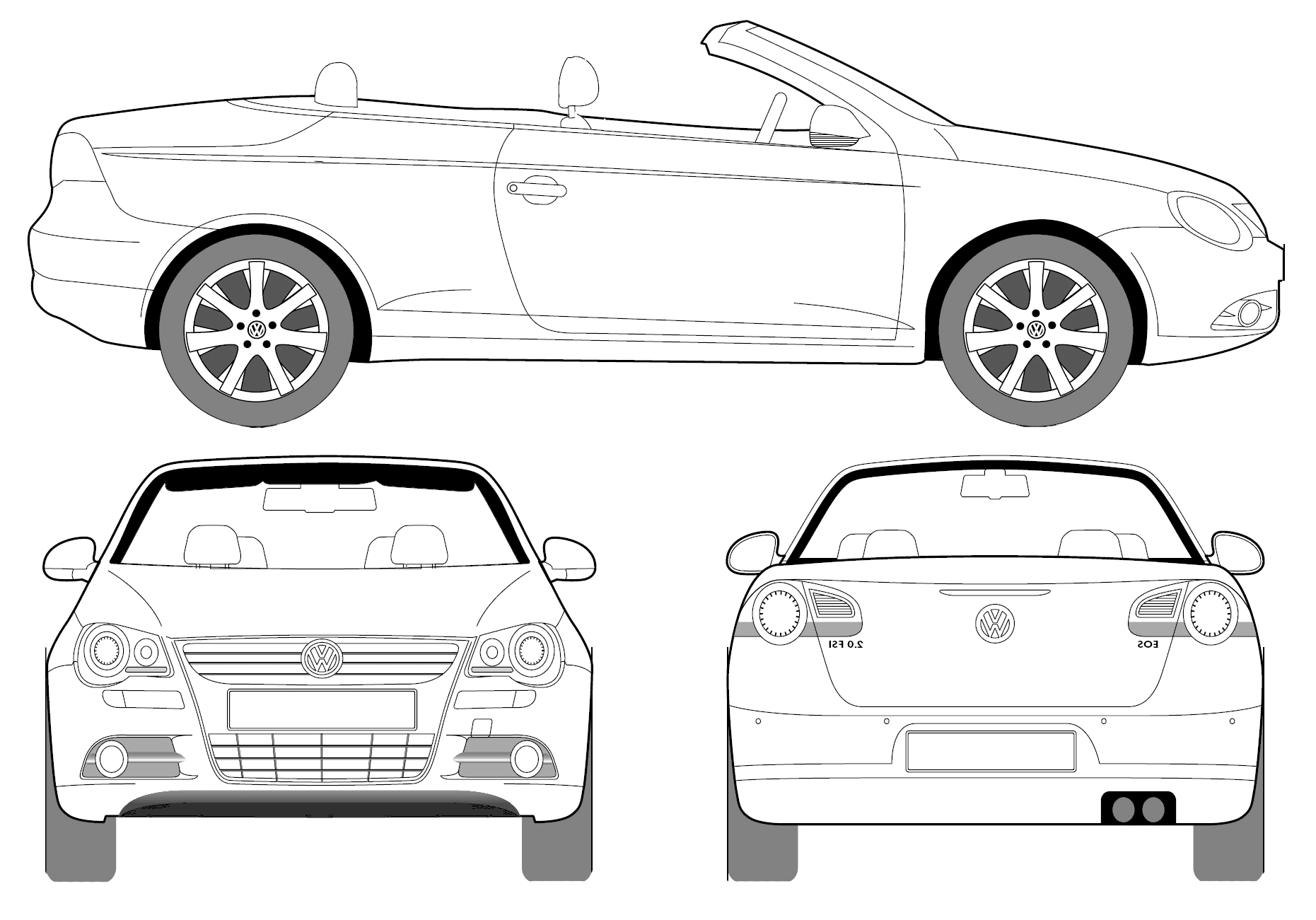 CAR blueprints.