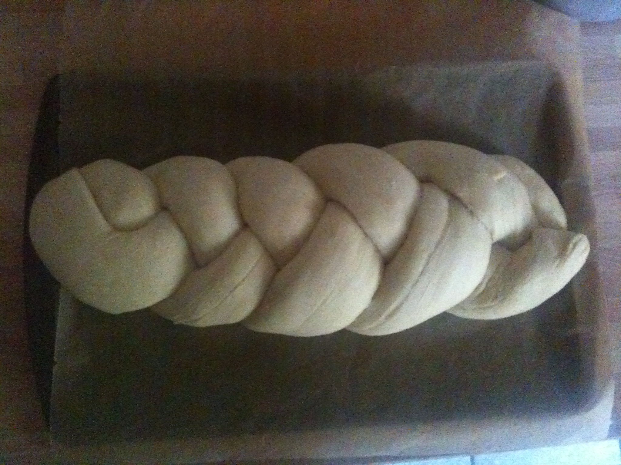 Vanilla Easter Braid Bread.