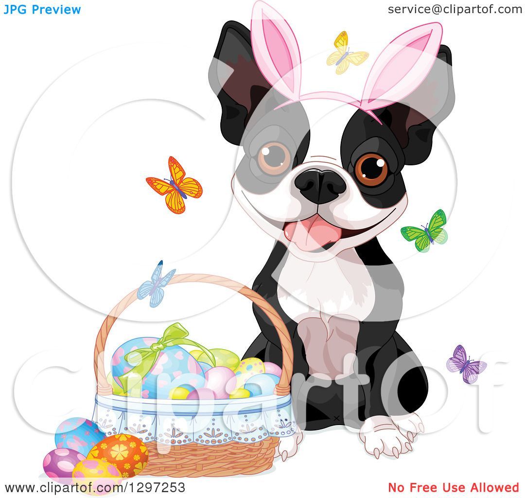 Easter dog clipart 3 » Clipart Portal.