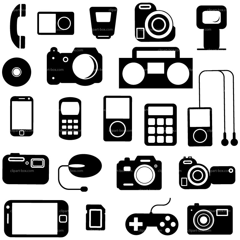 Electronics Clipart.