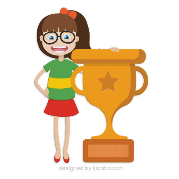 Free girl & trophy clip arts,Free education clip arts for kids,Free.