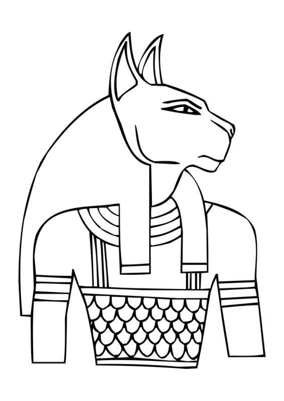 Free Egyptian Clip Art Black And White, Download Free Clip.