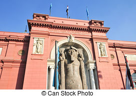 Picture of The Egyptian Museum Cairo.