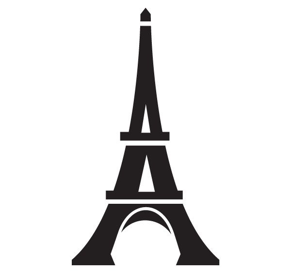 Eiffel tower line drawing clipart free clip art images image.