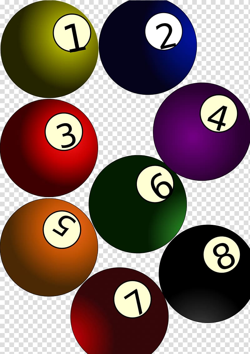 Billiard Balls Eight.