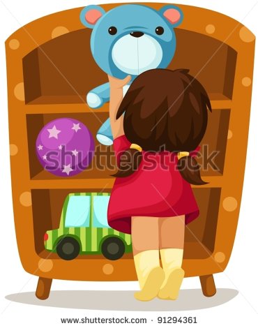 Pick Up Toys Clipart.