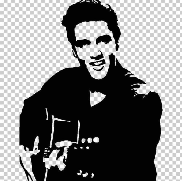 Elvis Presley Stencil Singer PNG, Clipart, Animals, Art.