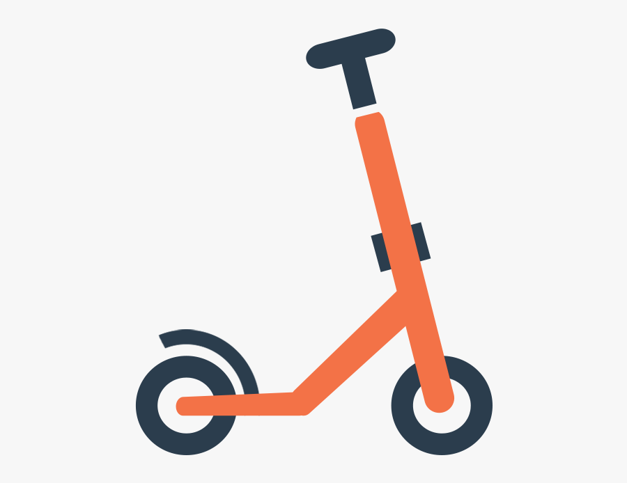 Electric Scooter Icon.