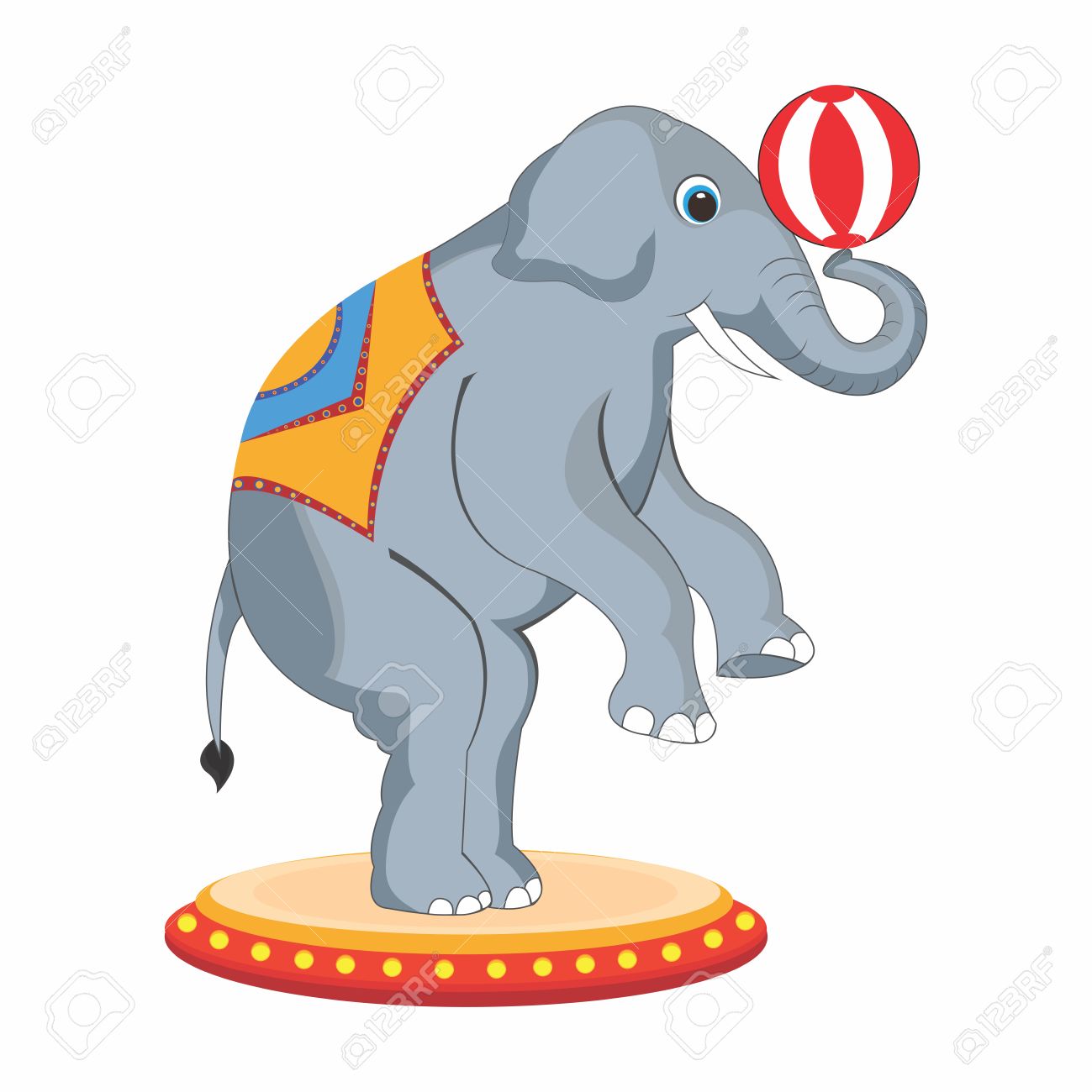 4682 Circus free clipart.