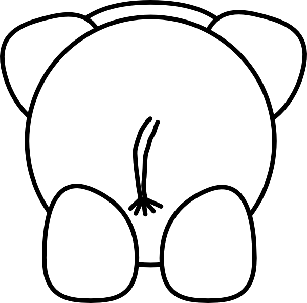 Footprint clipart elephant, Footprint elephant Transparent.