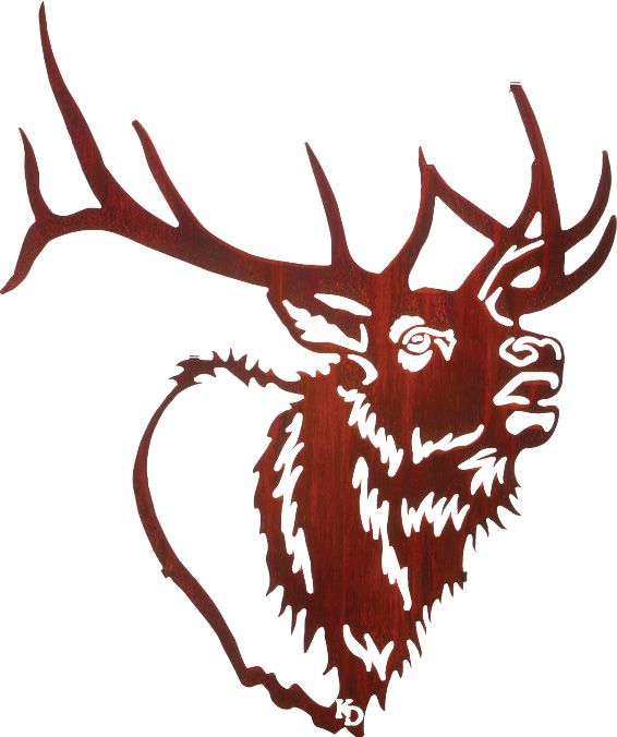 Elk Head Clipart.