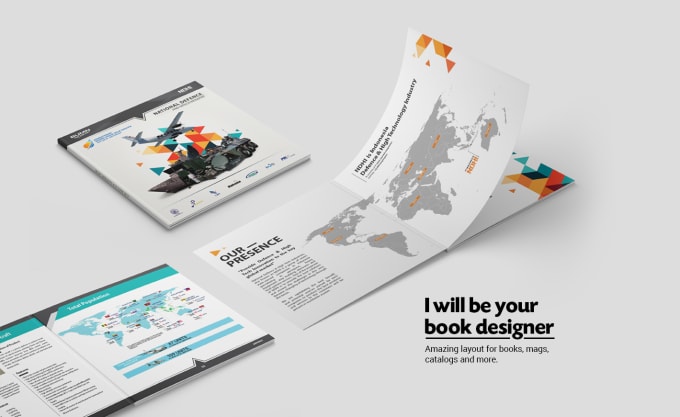 make your marketing books looks epic with my design.