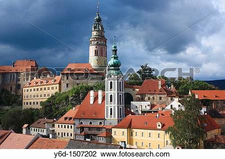 Stock Photo of Cesky Krumlov, Czech Republic y6d.