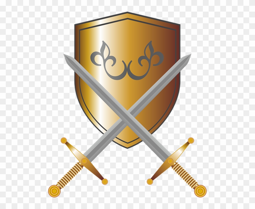 Escudo E Espada Png Clipart (#793878).