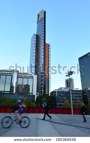 Eureka Tower Stock Photos, Royalty.