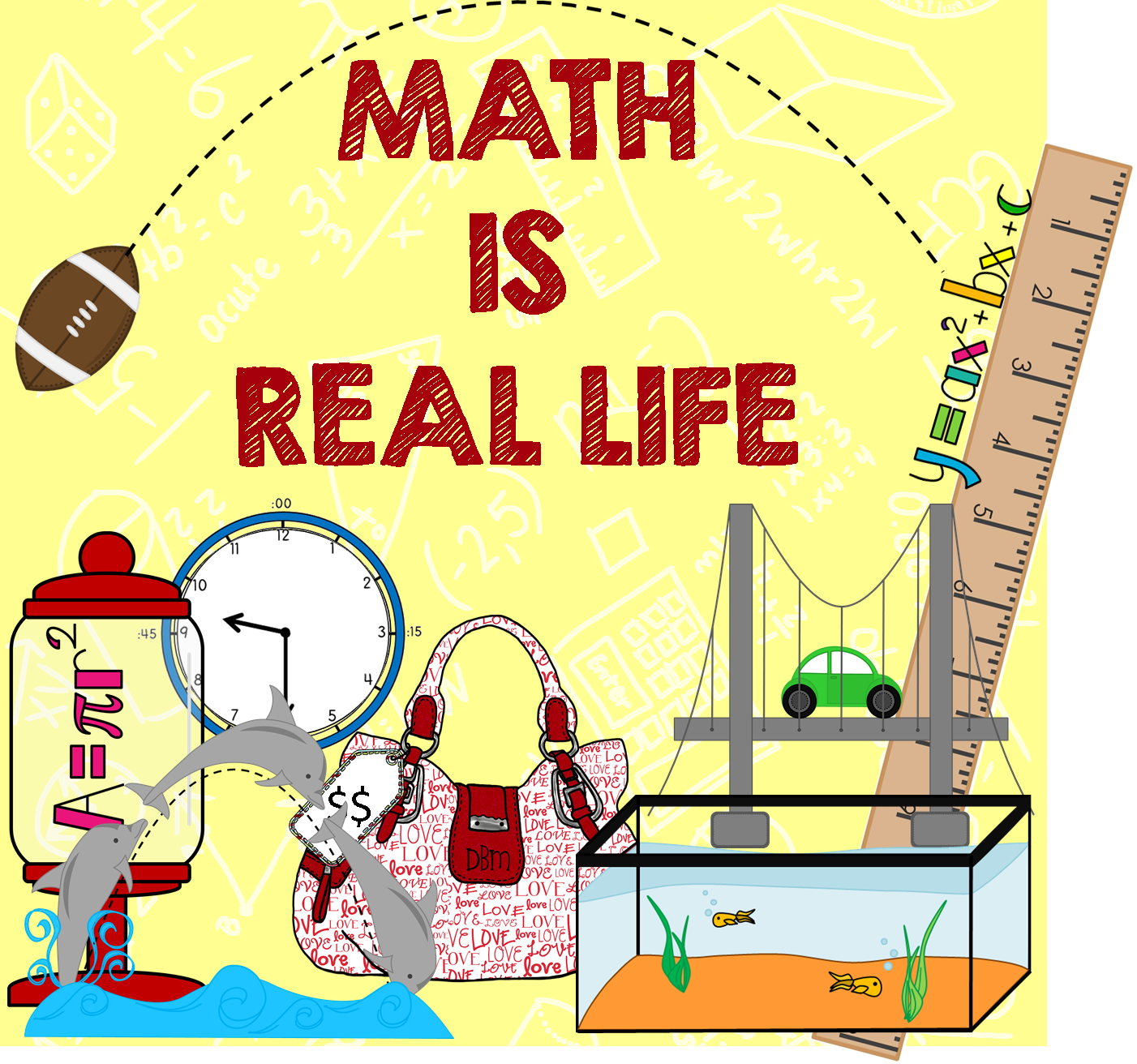 Maths In Real Life Posters.