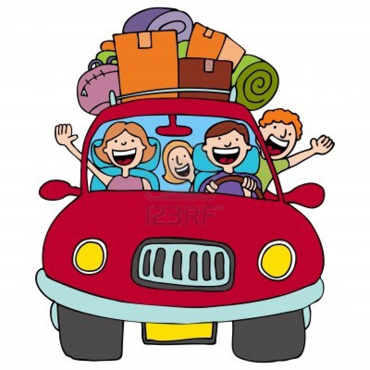 Family Vacation Clipart.