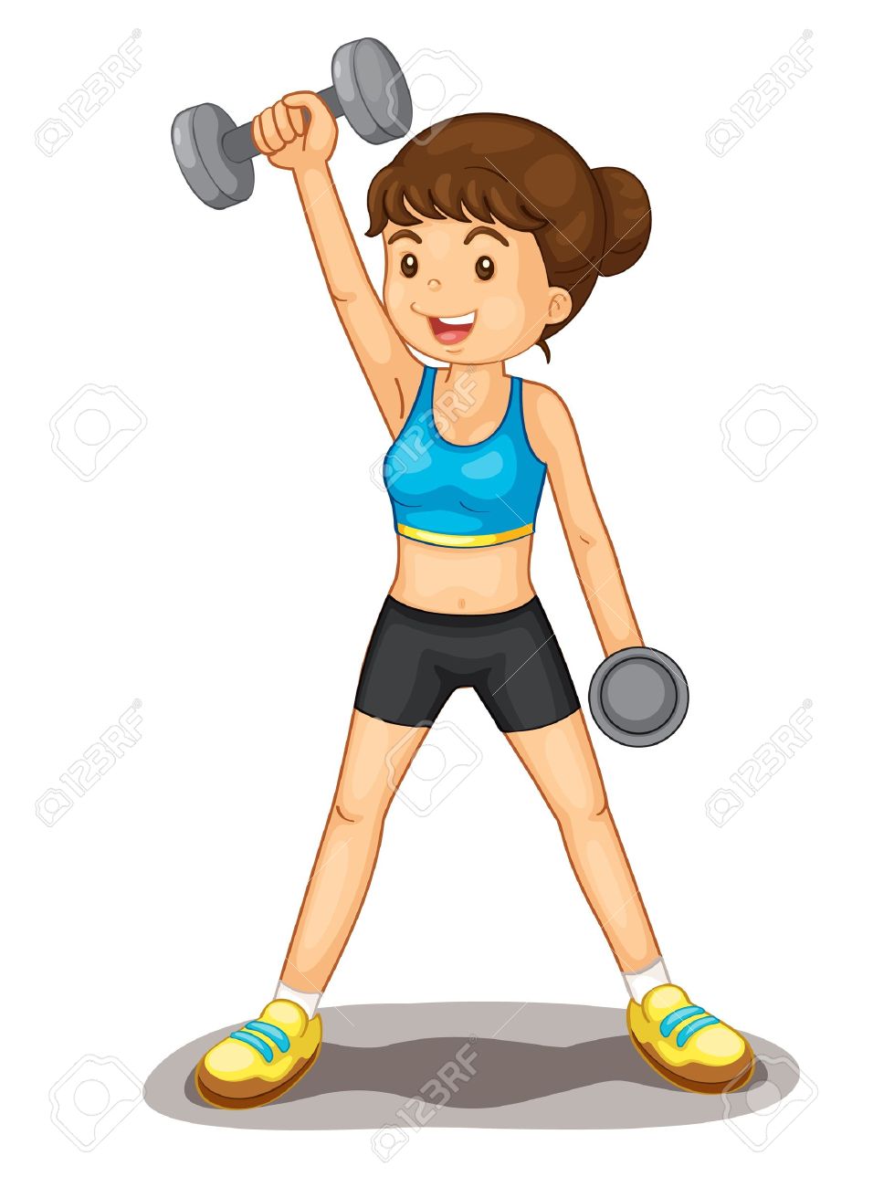 Exercise Clip Art Images.