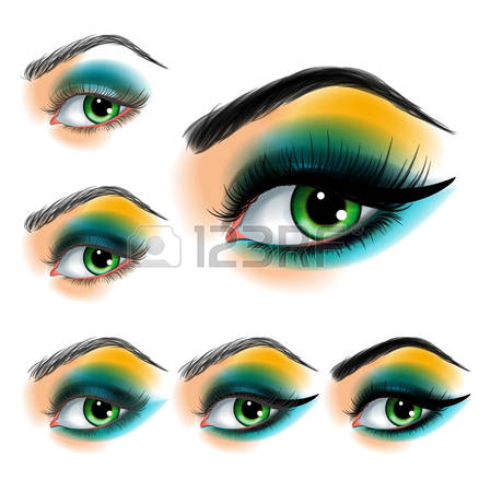 17,434 Eye Makeup Cliparts, Stock Vector And Royalty Free Eye.